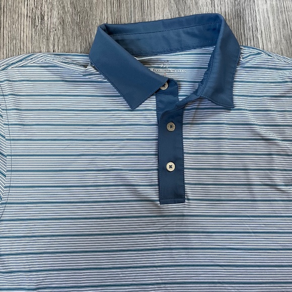 Southern Tide BRRR Keep You Cooler Polo Shirt Striped L - Picture 2 of 9